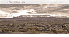 Desktop Screenshot of dixiespringsacc.org